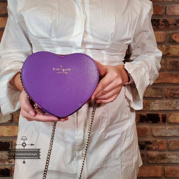 Kate spade purple satchel hotsell